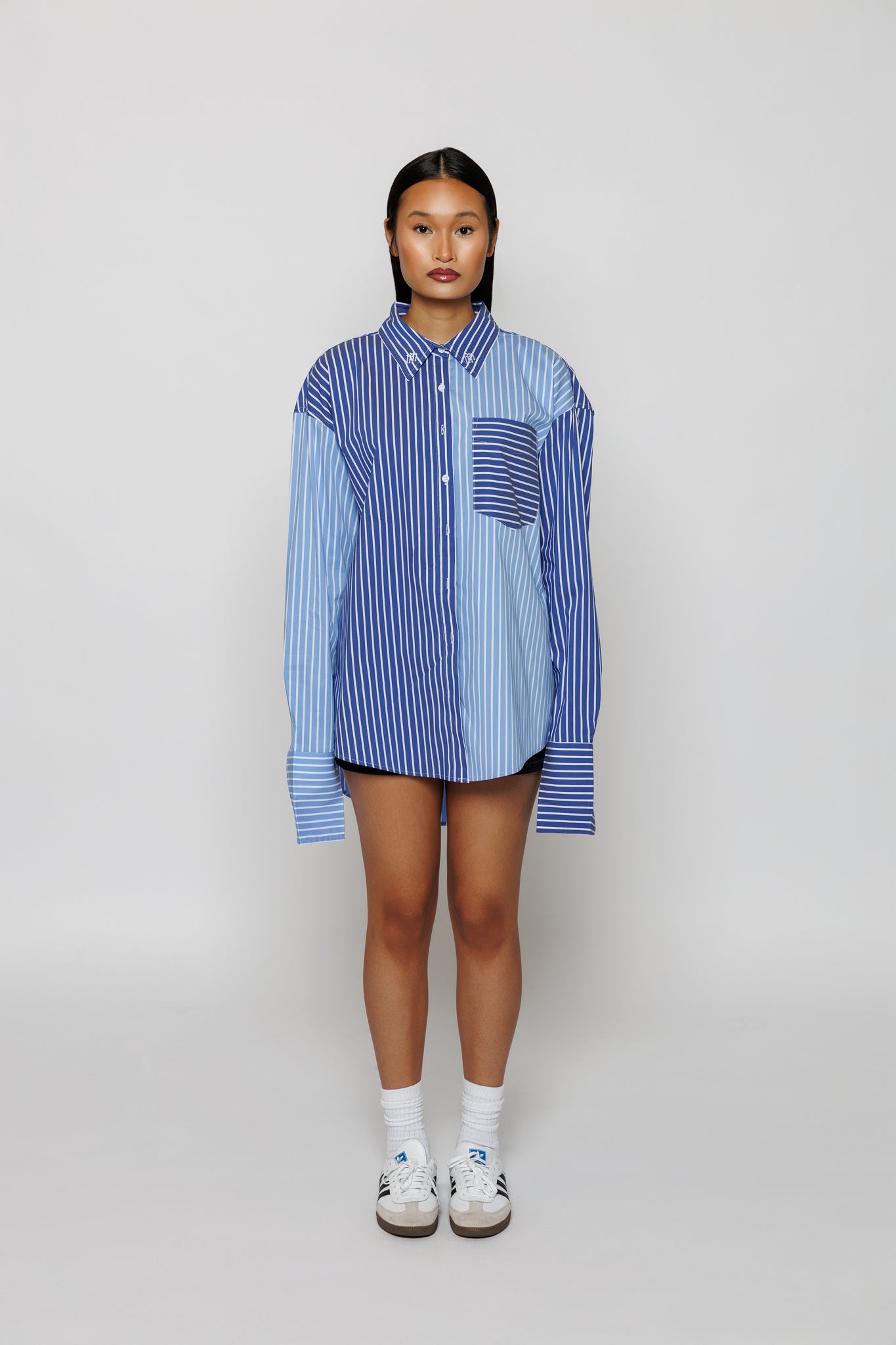 LEE VARSITY BUTTON DOWN - BLUE STRIPE