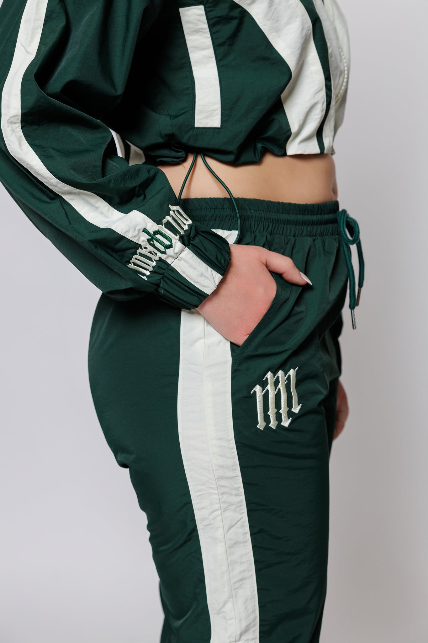 LeSPORT TRACKSUIT -- GREEN BOTTOM