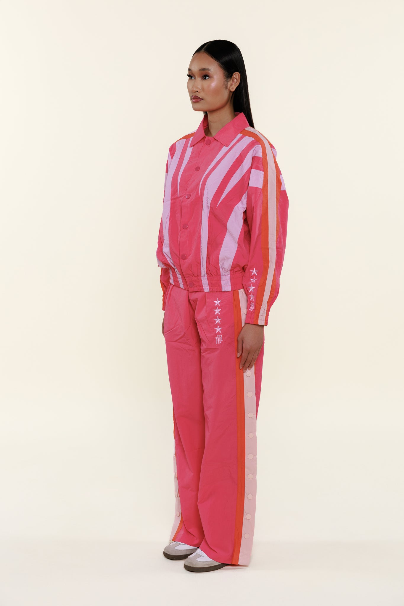 OLYMPIA TRACK PANT -- PINK