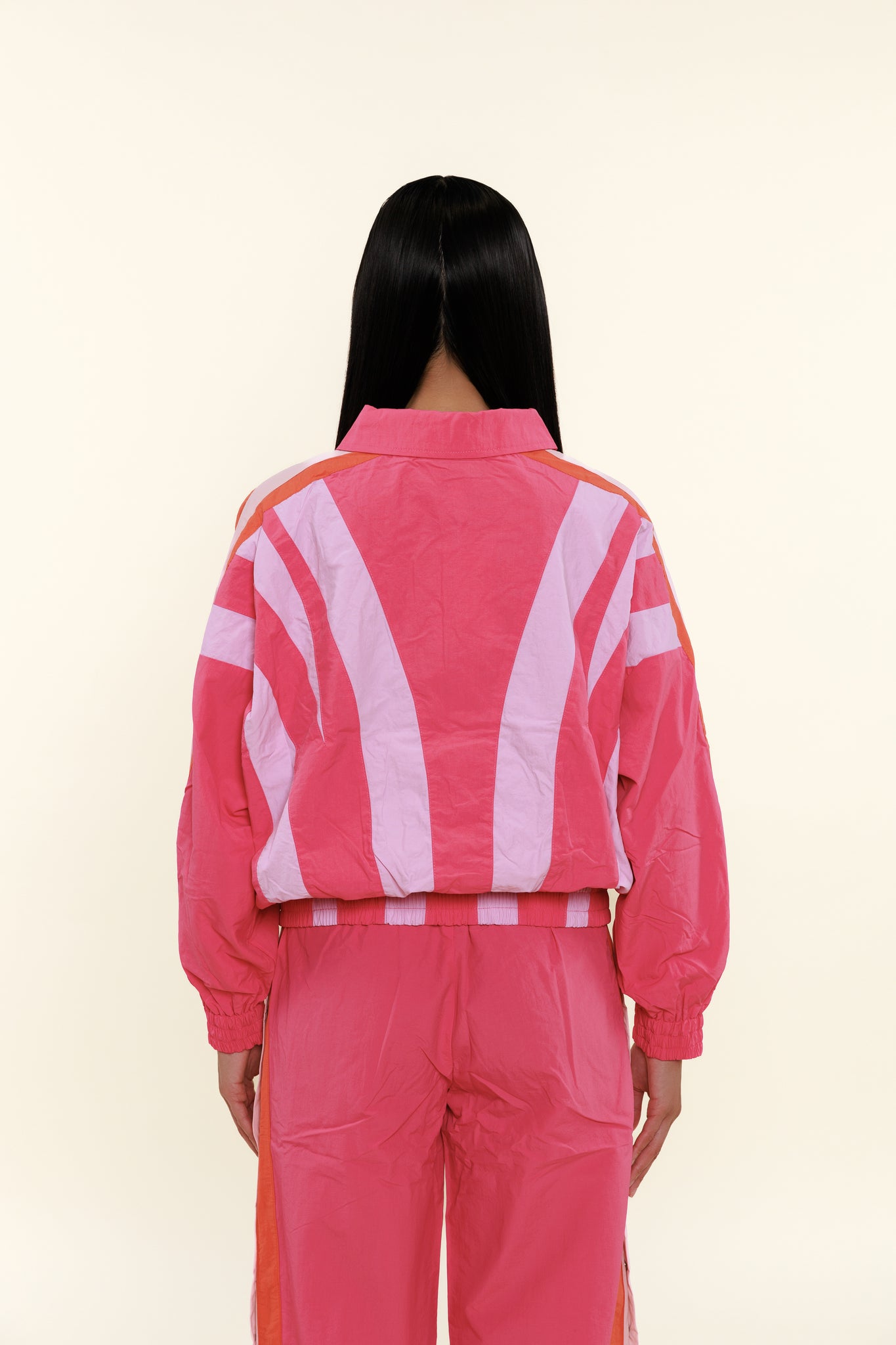 OLYMPIA TRACK JACKET -- PINK