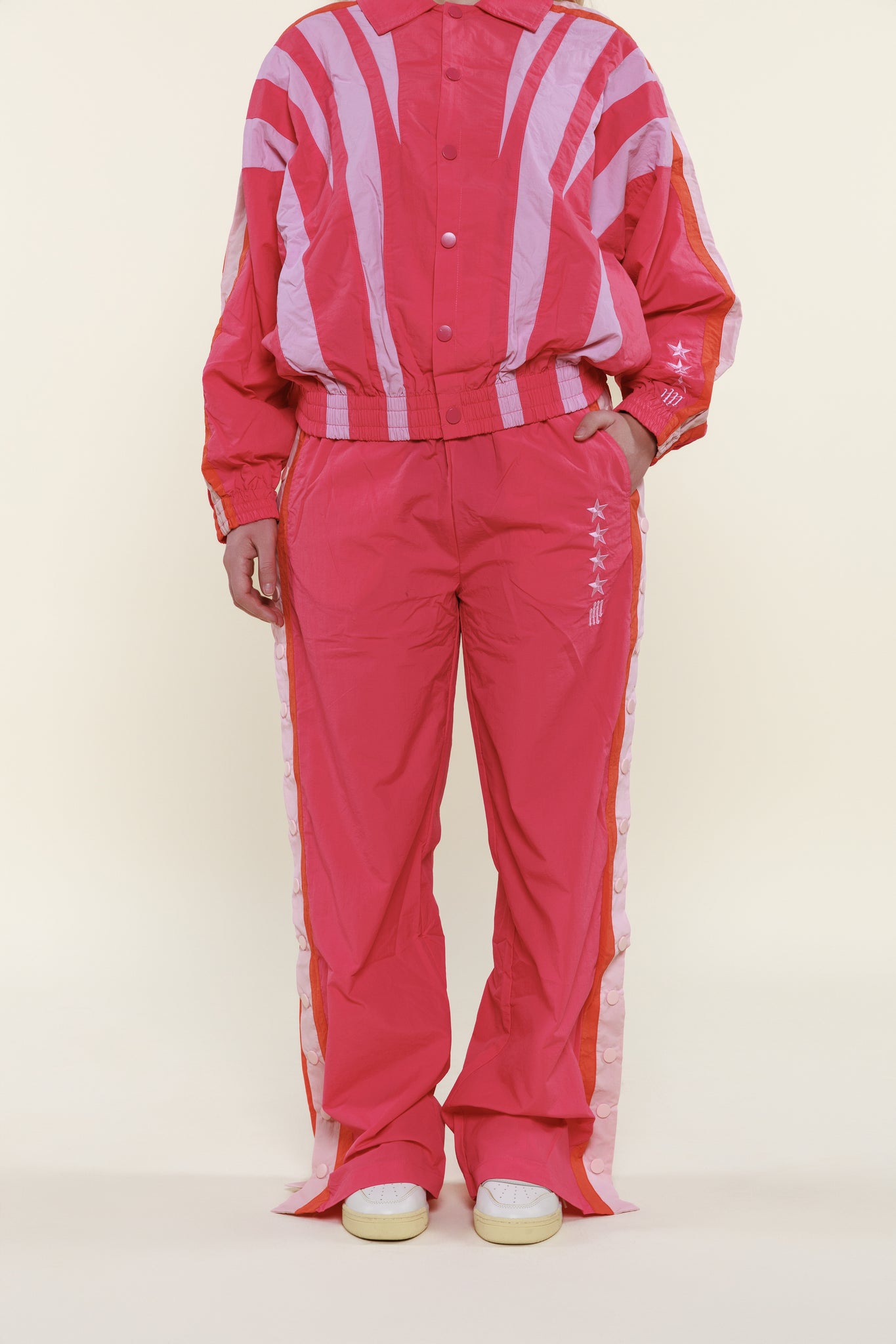 OLYMPIA TRACK PANT -- PINK