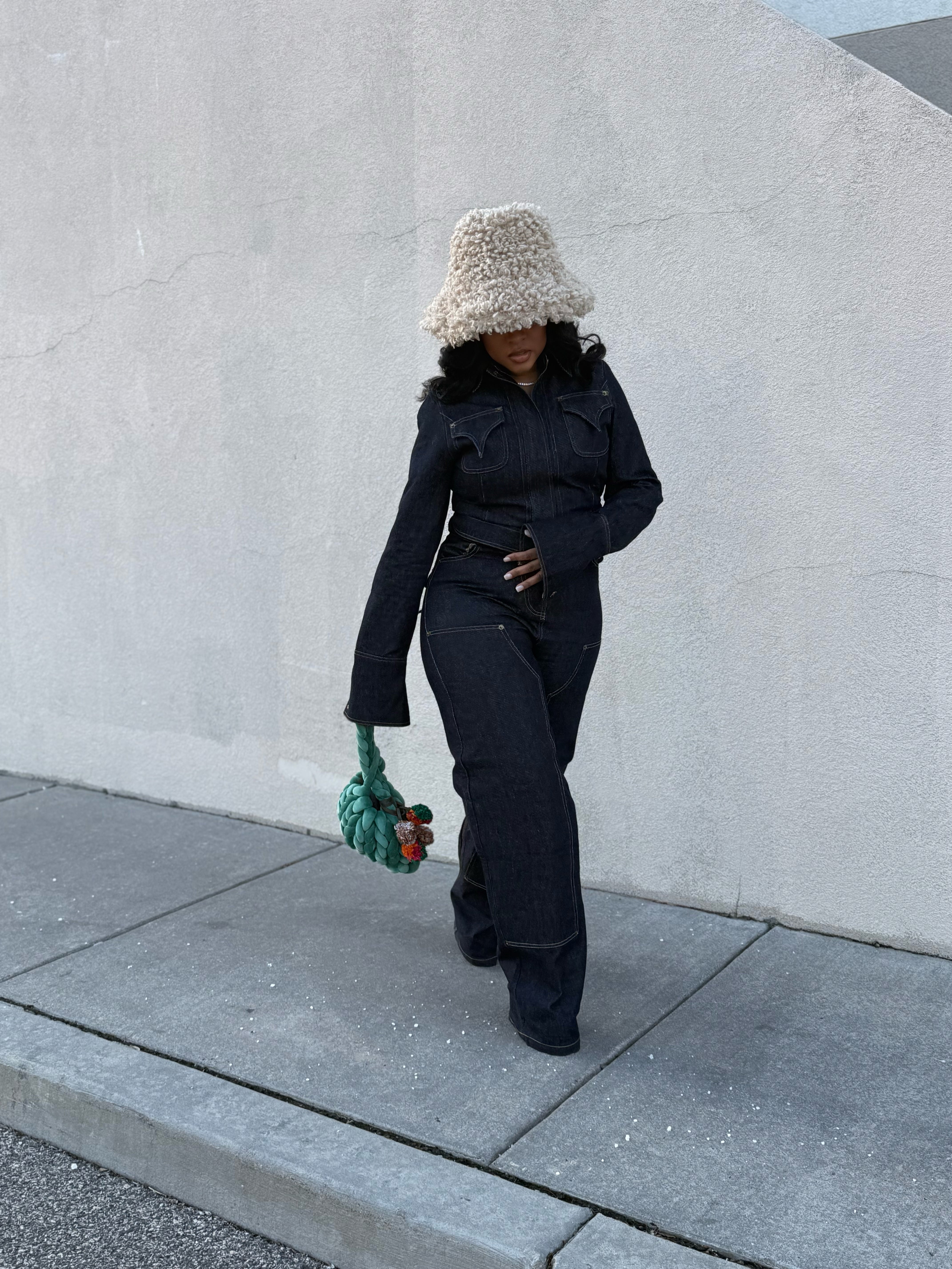 MARLEI XLONG DENIM CARPENTER PANT – MUSE BRND