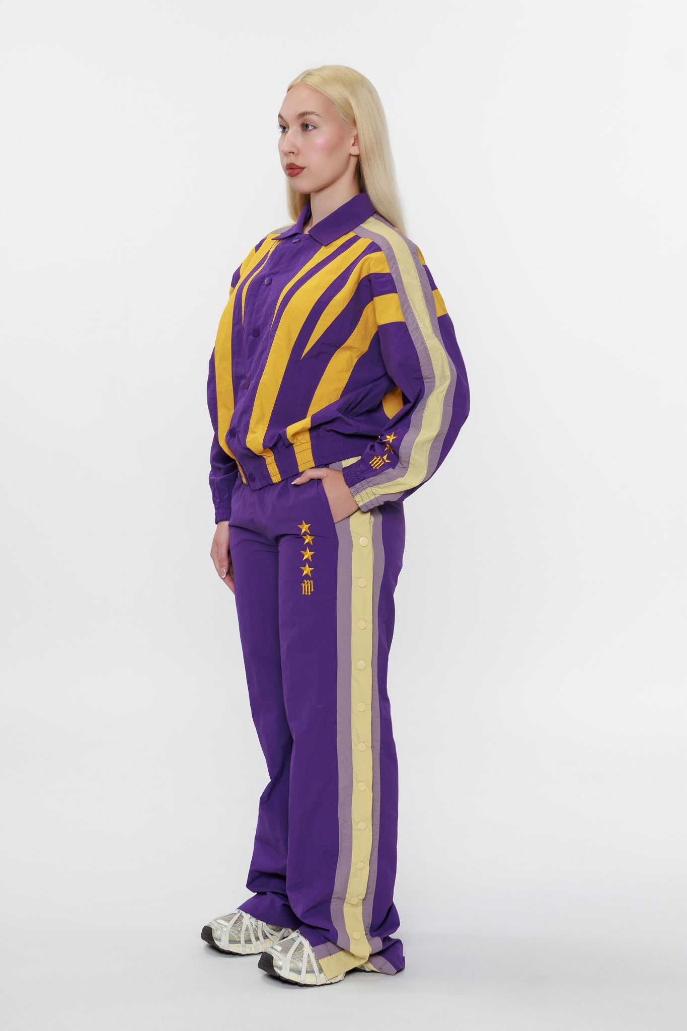 (PRE-ORDER SHIPS IN 4-6 WEEKS) OLYMPIA TRACK JACKET -- PURPLE