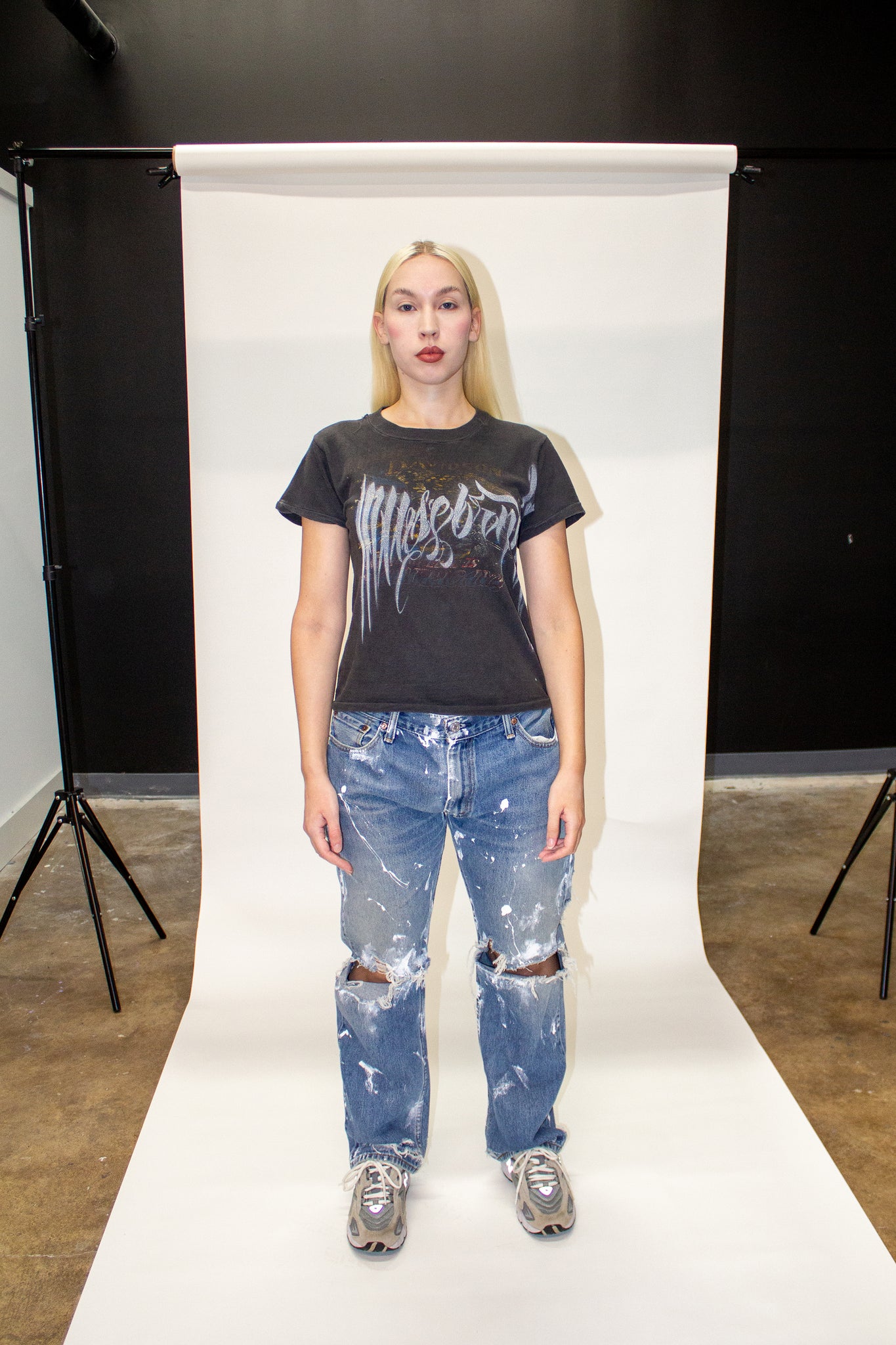 KAHLO REWORKED BF DENIM