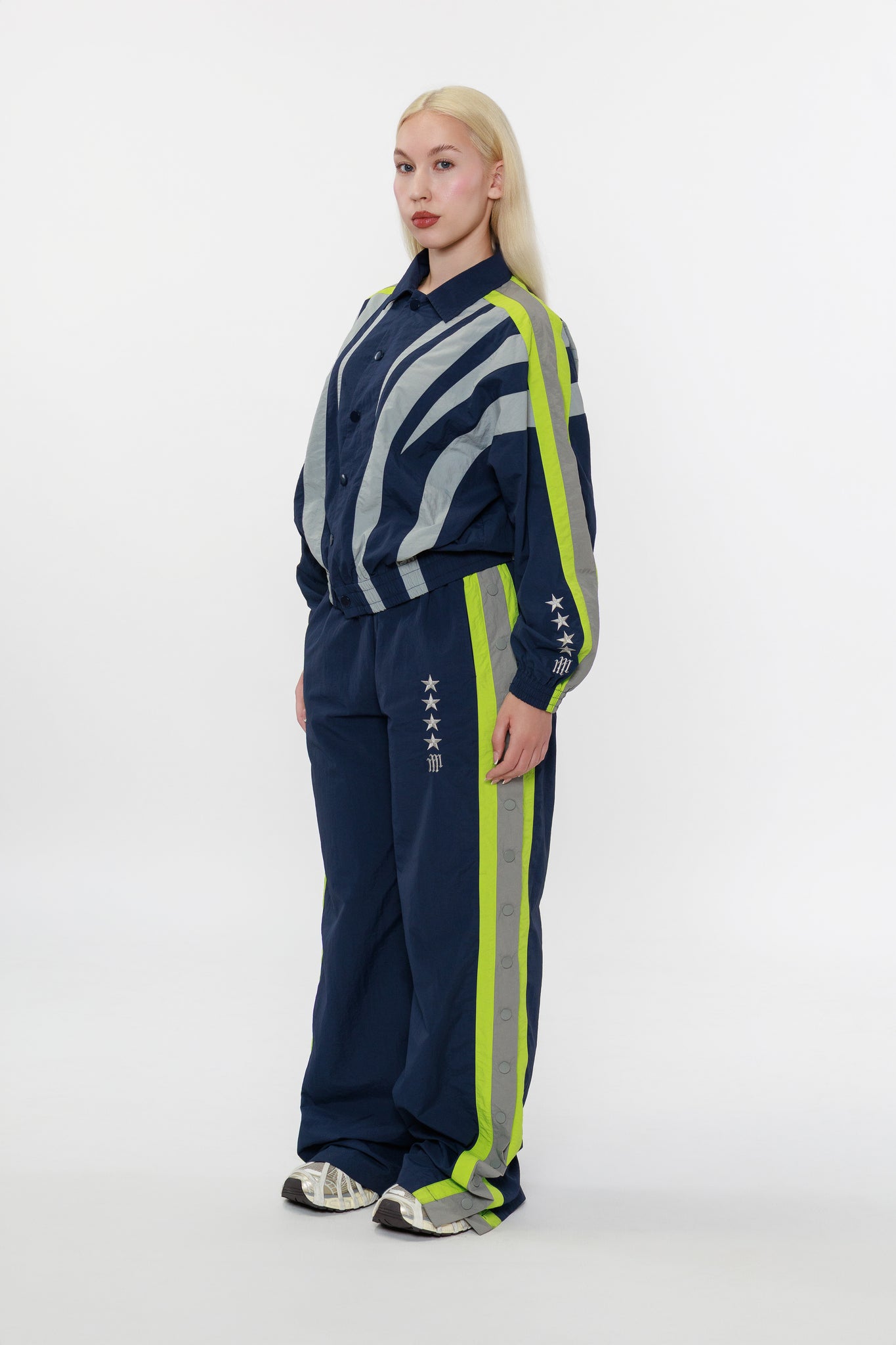 (PRE-ORDER SHIPS 4-6 WEEKS) OLYMPIA TRACK PANT -- NAVY BLUE