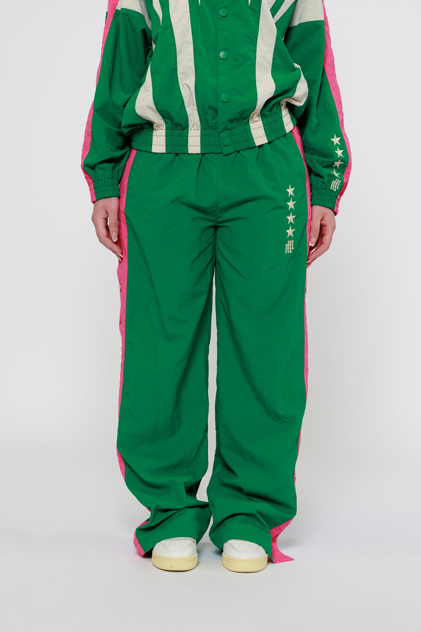 OLYMPIA TRACK PANT -- GREEN