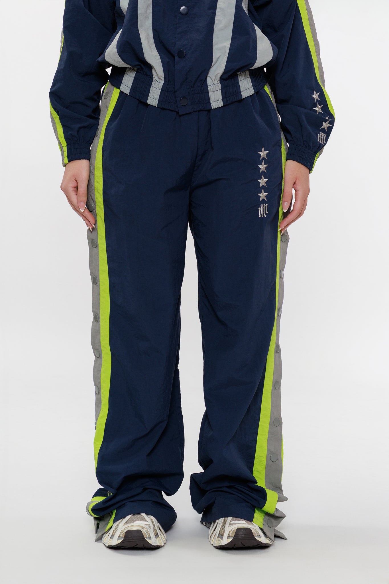 (PRE-ORDER SHIPS 4-6 WEEKS) OLYMPIA TRACK PANT -- NAVY BLUE